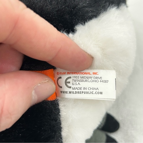 Wild Republic Emperor Penguin Stuffed Plush Zoo Animal Toy Cuddlekins 12'' - Picture 5 of 8